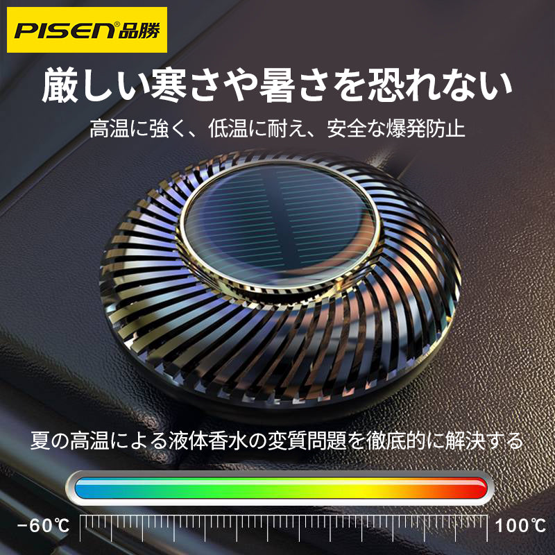 PISEN-車載アロマディフューザーND-CZ55 （931907）