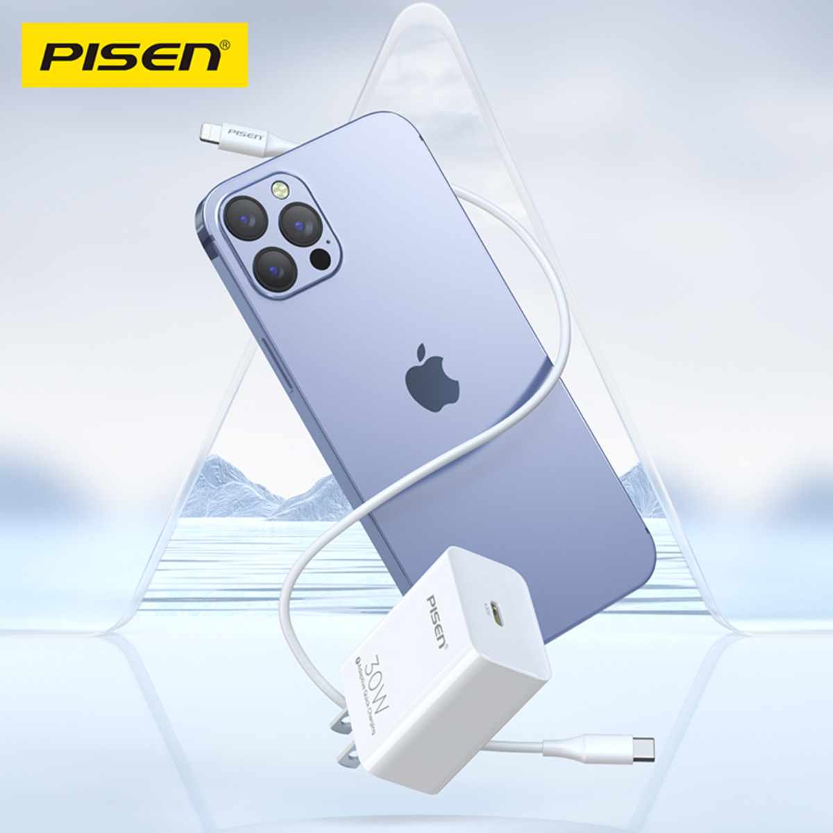 PISEN-PD30W急速充電器セットTS-C160 (948794)