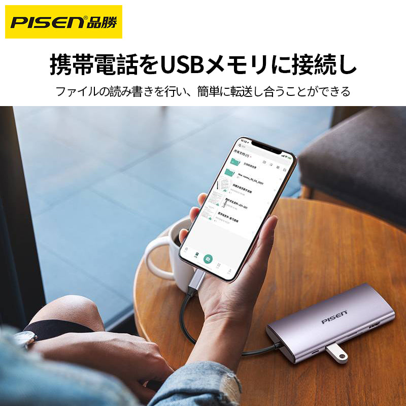 PISEN-Type-C多機能11in1ハブPGM-HB32 （909451）
