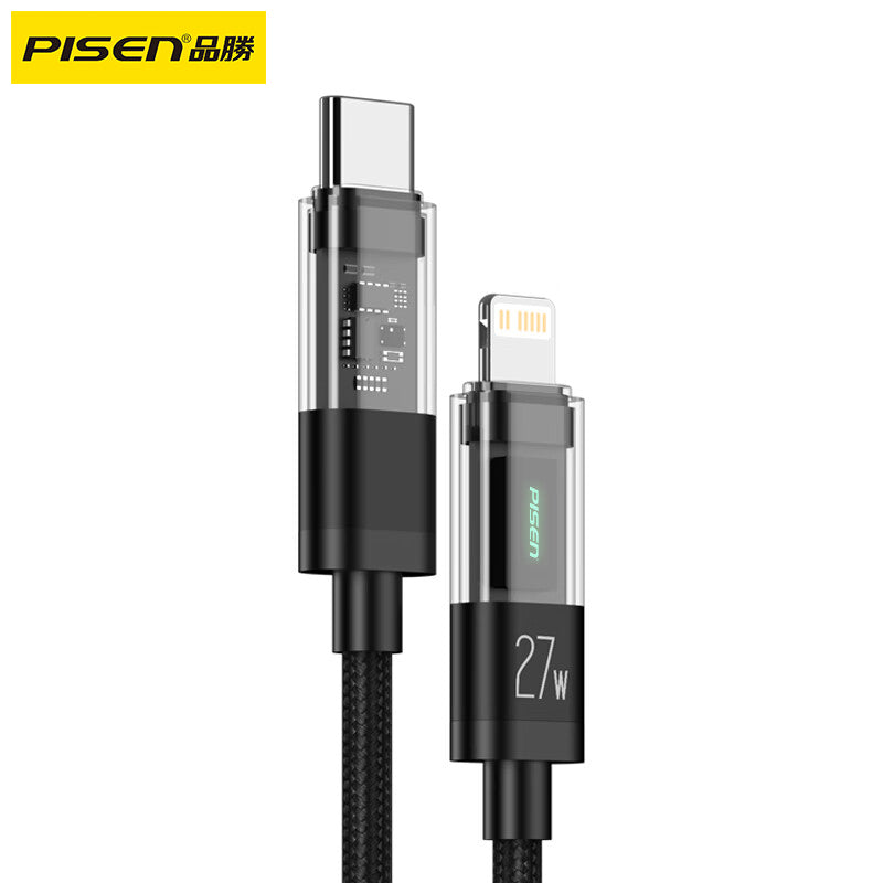 PISEN-C to L透明ケーブルCL-FC01-1200 （8310）