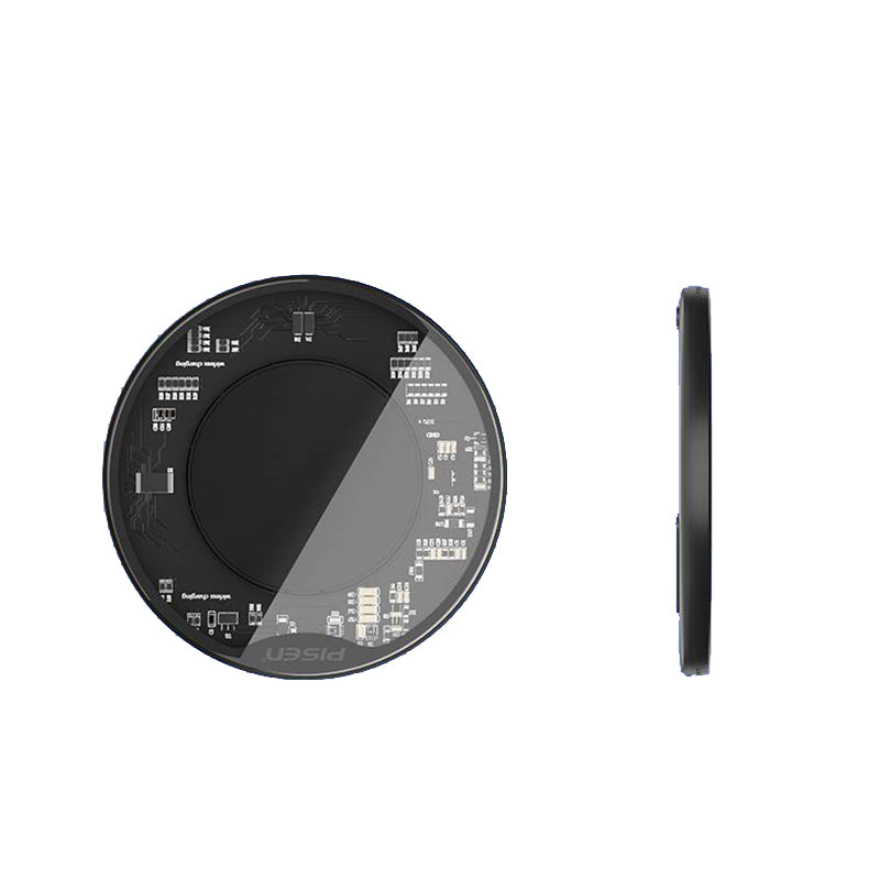 PISEN‐15Wパンク風透明ワイヤレス充電器FYD-C32（55650）