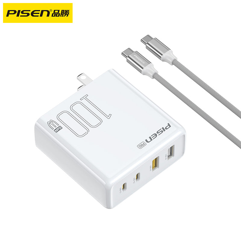 PISEN-100W窒化ガリウム充電器セットTS-C147（948138）