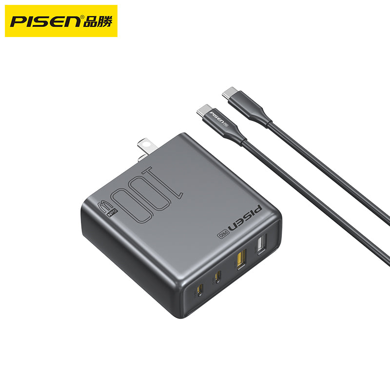 PISEN-100W窒化ガリウム充電器セットTS-C147（948138）